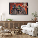 'Bounty Hunters on Throne' Limited Edition Print *SOLD OUT*